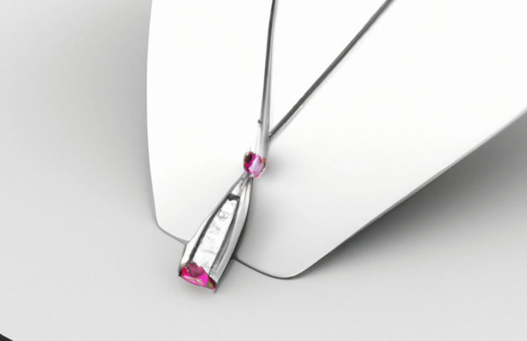 Create a high-quality, elegant featured image for a jewelry-related blog article. 
The style should